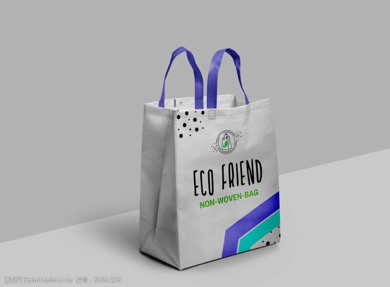 無紡布袋樣機圖片素材